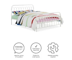 Novogratz Bright Pop Metal Bed -Walker Edison Shop 810548773 1