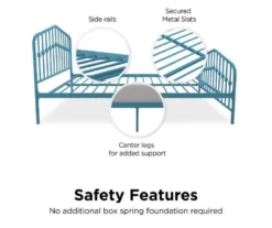 Navogratz Bushwick Metal Bed 32 Navogratz Bushwick Metal Bed -Walker Edison Shop 810548778 5