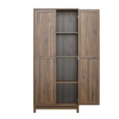 Seven Hills Columbia Walnut 2-Door Storage Cabinet -Walker Edison Shop 810563167 11