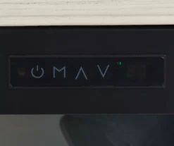 60" White 2-Tone Electric Fireplace Console -Walker Edison Shop 810570730 6