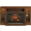 66" Heirloom Cherry Electric Fireplace Console