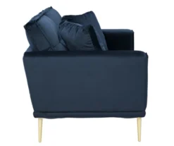 Macleary Navy Loveseat -Walker Edison Shop 810573760 4