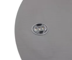 Black L-Shaped LED Gaming Desk With USB Charging -Walker Edison Shop 810582382 3 1