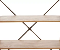 Medium Mango Open 4-Shelf Bookcase -Walker Edison Shop 810583046 3