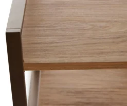 Medium Mango 2-Shelf Writing Desk 6 Medium Mango 2-Shelf Writing Desk -Walker Edison Shop 810583081 2