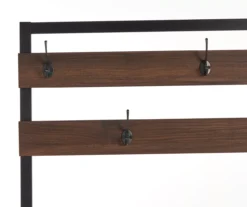 Walnut Hall Tree With Bench 7 Walnut Hall Tree With Bench -Walker Edison Shop 810583082 2