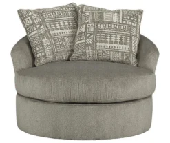 Soletren Ash Swivel Accent Chair -Walker Edison Shop 810587409 4