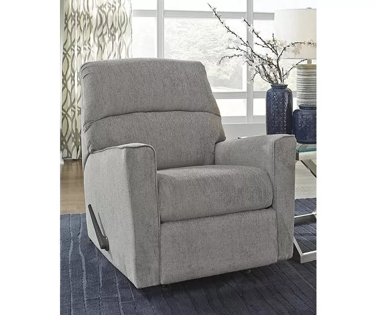 Kiara Alloy Rocker Recliner 2 Kiara Alloy Rocker Recliner - Image 2