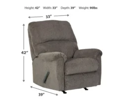 Signature Design By Ashley Dorsten Recliner -Walker Edison Shop 810587469 81