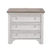 Glendale Estates 3-Drawer Nightstand With USB Charging