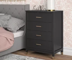 CosmoLiving Westerleigh 4-Drawer Dresser -Walker Edison Shop 810589233 5
