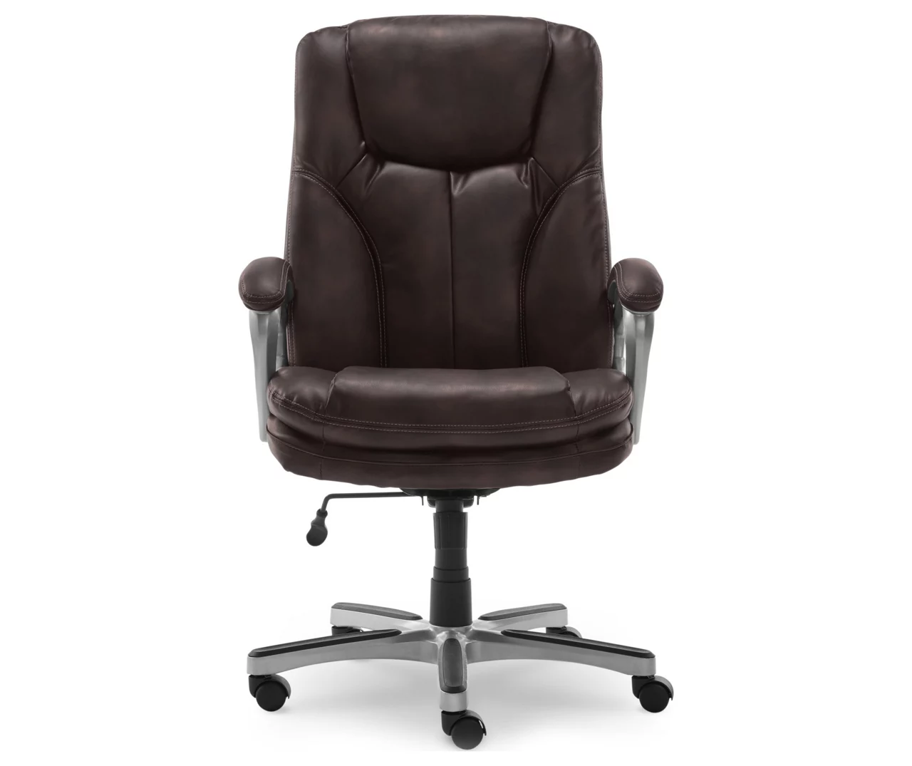 Benton Brown Big & Tall Faux Leather Executive Office Chair 1 Benton Brown Big & Tall Faux Leather Executive Office Chair