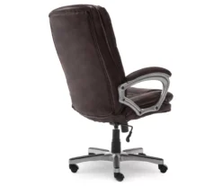 Benton Brown Big & Tall Faux Leather Executive Office Chair 10 Benton Brown Big & Tall Faux Leather Executive Office Chair -Walker Edison Shop 810590314 4