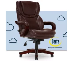 Serta Conway Big & Tall Bonded Leather Office Chair -Walker Edison Shop 810590315 1 1