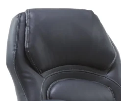 Delvin Black Bonded Leather Office Chair 19 Delvin Black Bonded Leather Office Chair -Walker Edison Shop 810590317 A0 6