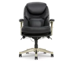 Serta Claremont Bonded Leather Office Chair -Walker Edison Shop 810590374 3 1