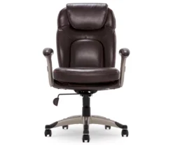 Serta Claremont Bonded Leather Office Chair -Walker Edison Shop 810590375 3