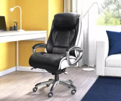Serta Lautner Executive Bonded Leather Office Chair -Walker Edison Shop 810590376 2 1