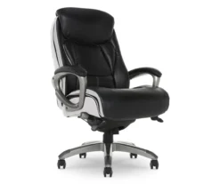 Serta Lautner Executive Bonded Leather Office Chair -Walker Edison Shop 810590376 4 1