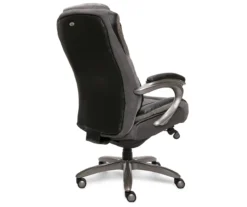 Baxter Black Big & Tall Bonded Leather Office Chair -Walker Edison Shop 810590377 5