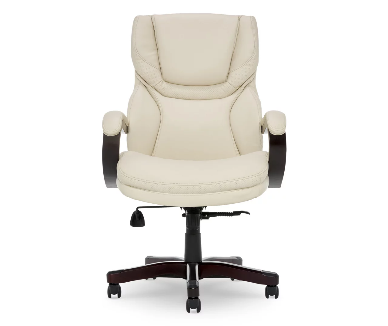 Conway Ivory Big & Tall Bonded Leather Office Chair 1 Conway Ivory Big & Tall Bonded Leather Office Chair