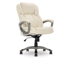Serta Garret Executive Bonded Leather Office Chair -Walker Edison Shop 810590385 4