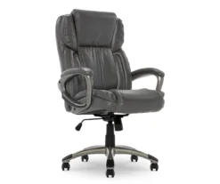 Serta Garret Executive Bonded Leather Office Chair -Walker Edison Shop 810590386 A0