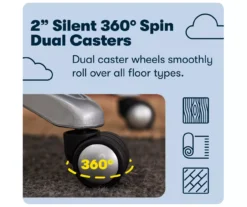 Serta Bryce Bonded Leather Office Chair -Walker Edison Shop 810590391 12