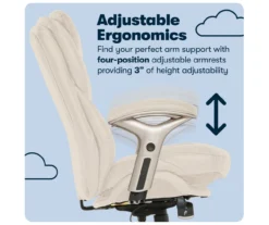 Serta Claremont Bonded Leather Office Chair -Walker Edison Shop 810590394 11 1