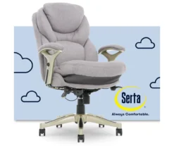 Serta Claremont Fabric Office Chair -Walker Edison Shop 810590395 1