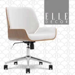 Ophelia Fabric Office Chair -Walker Edison Shop 810590403 11