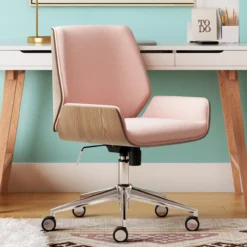Ophelia Fabric Office Chair -Walker Edison Shop 810590404 21