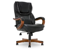 Serta Conway Big & Tall Bonded Leather Office Chair -Walker Edison Shop 810590408 4 1