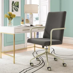Giselle Velvet Office Chair 25 Giselle Velvet Office Chair -Walker Edison Shop 810590415 21