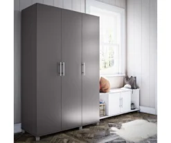Systembuild Colwyn 3-Door Storage Wardrobe -Walker Edison Shop 810591235 4