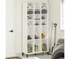 Systembuild Amplus Shoe Storage Cabinet -Walker Edison Shop 810591240 5