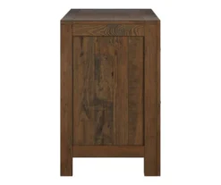 West Caramel 2-Drawer Nightstand -Walker Edison Shop 810591525 3