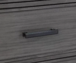 Topeka Warm Gray 3-Drawer Nightstand With USB Charging -Walker Edison Shop 810591526 7