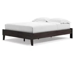 Piperton Black Queen Platform Bed Base 18 Piperton Black Queen Platform Bed Base -Walker Edison Shop 810591749 1