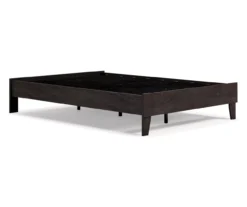 Piperton Black Full Platform Bed Base 9 Piperton Black Full Platform Bed Base -Walker Edison Shop 810591751 5