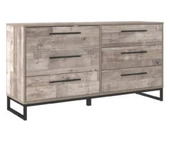 Signature Design By Ashley Neilsville 6-Drawer Dresser -Walker Edison Shop 810591829 2 1