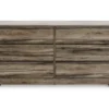 Shallifer Brown 6-Drawer Dresser