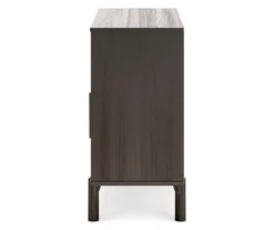 Brymont Dark Gray Sliding Door Accent Cabinet -Walker Edison Shop 810591843 6
