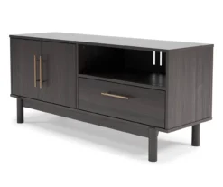 59" Brymont Dark Gray TV Stand -Walker Edison Shop 810592174 1