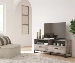 59" Neilsville Multi-Gray TV Stand -Walker Edison Shop 810592177 8