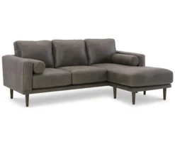 Signature Design By Ashley Arroyo Faux Leather Sofa Chaise -Walker Edison Shop 810594573 6