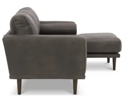 Signature Design By Ashley Arroyo Faux Leather Sofa Chaise -Walker Edison Shop 810594573 8