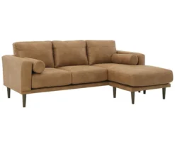 Signature Design By Ashley Arroyo Faux Leather Sofa Chaise -Walker Edison Shop 810594574 5 1