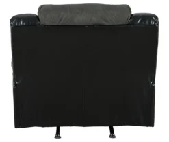 Earhart Slate Faux Leather Rocker Recliner 13 Earhart Slate Faux Leather Rocker Recliner -Walker Edison Shop 810594581 3 1