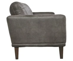 Arroyo Smoke Faux Leather Loveseat -Walker Edison Shop 810594589 5